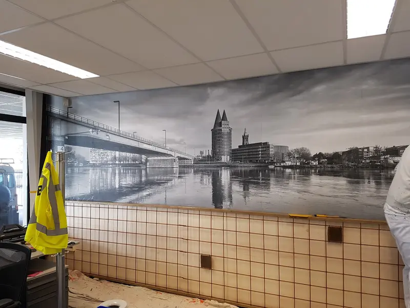 Fotobehang van Maastricht in een kantoor